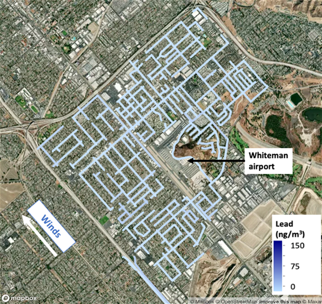 Whiteman Airport mobile survey